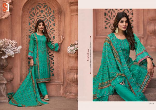 Shraddha Bin Saeed Lawn Collection Vol 2 Designer Pakistani Suit